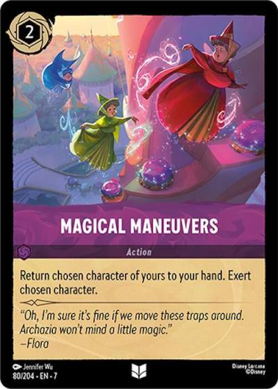 Magical Maneuvers 80/204 Archazia's Island Lorcana card