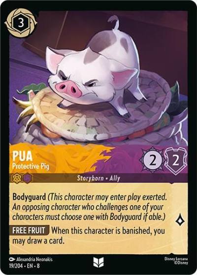 Pua Protective Pig 19/204 Reign of Jafar Lorcana card