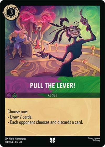 Pull the Lever 80/204 Reign of Jafar Lorcana card