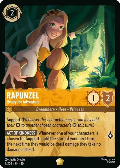 Rapunzel Ready for Adventure 3/204 Whispers in the Well Lorcana card
