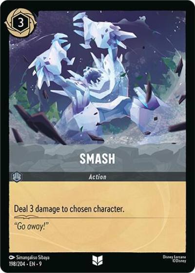 Smash 198/204 Fabled Lorcana card