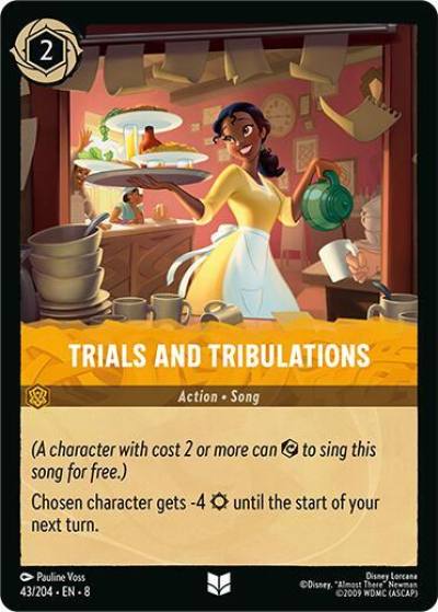 Trials and Tribulations 43/204 Reign of Jafar Lorcana card