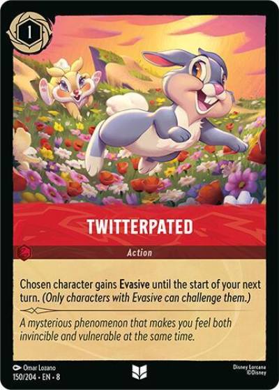 Twitterpated 150/204 Reign of Jafar Lorcana card