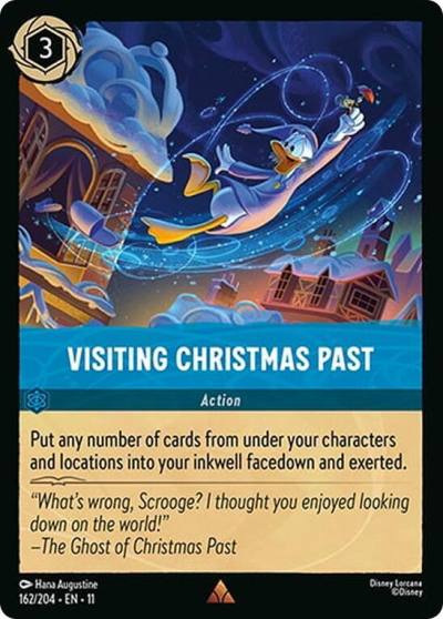 Visiting Christmas Past 162/204 Winterspell Lorcana card