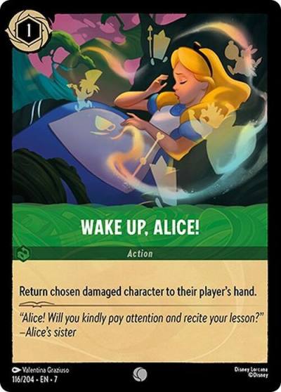 Wake Up Alice 116/204 Archazia's Island Lorcana card