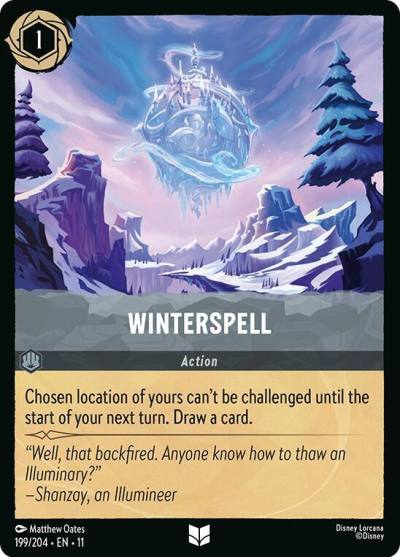 Winterspell 199/204 Winterspell Lorcana card