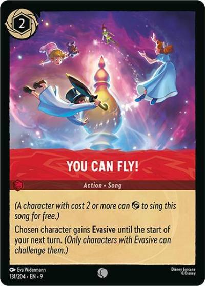 You Can Fly 131/204 Fabled Lorcana card
