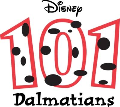 Logo of the 101 Dalmatians Lorcana Disney property